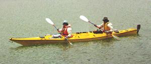Allan in Kayak