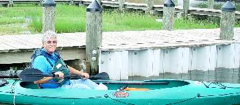Bill in Kayak