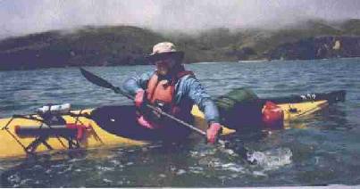 Steve Cramer in Kayak